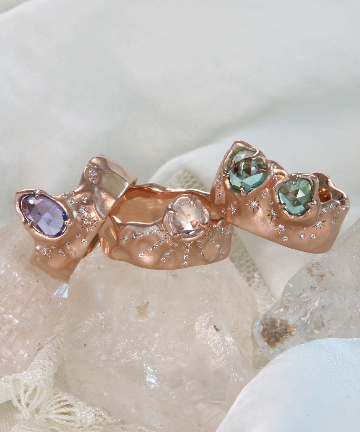 Galactic Emerald Ray of Light Band