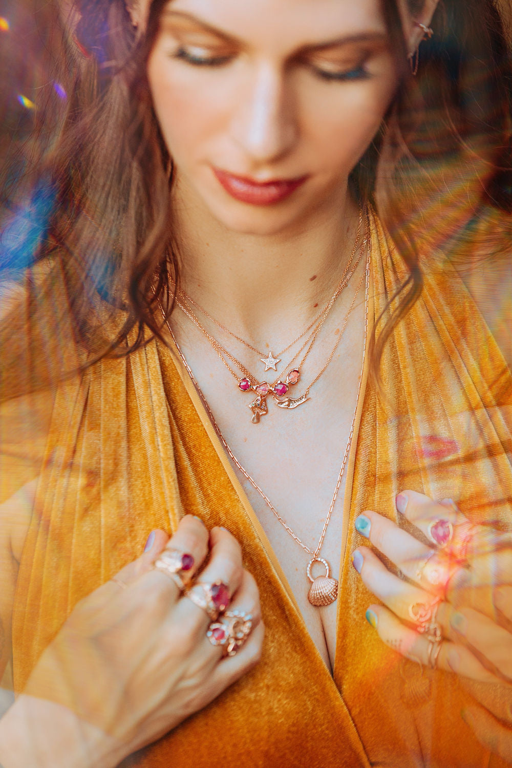 Magic Mushroom Necklace