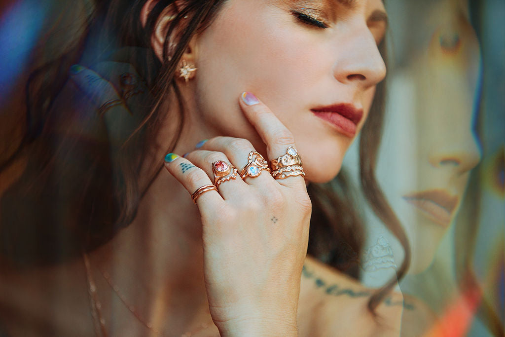 Carousel Diamond Ring