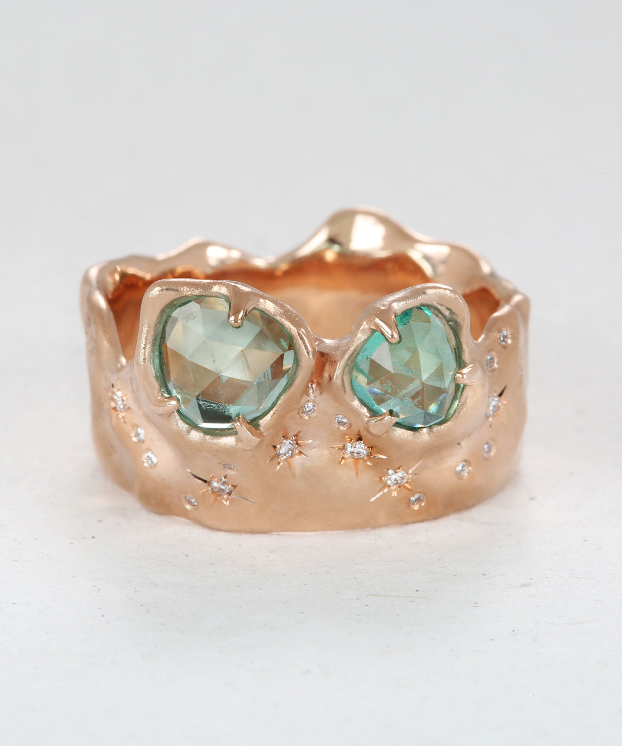 Galactic Emerald Ray of Light Band