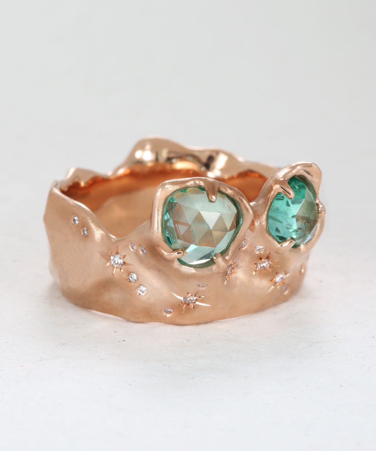 Galactic Emerald Ray of Light Band