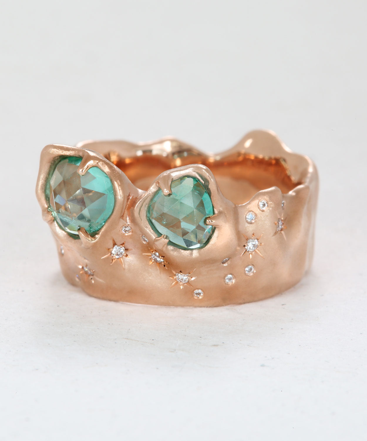 Galactic Emerald Ray of Light Band