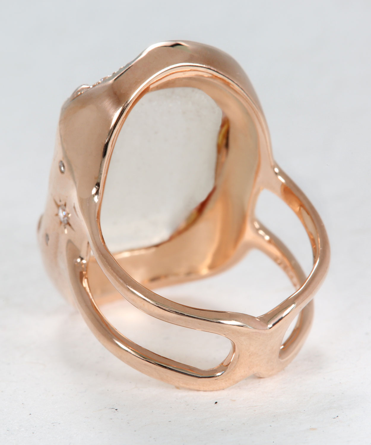 Galactic Moonstone Ring