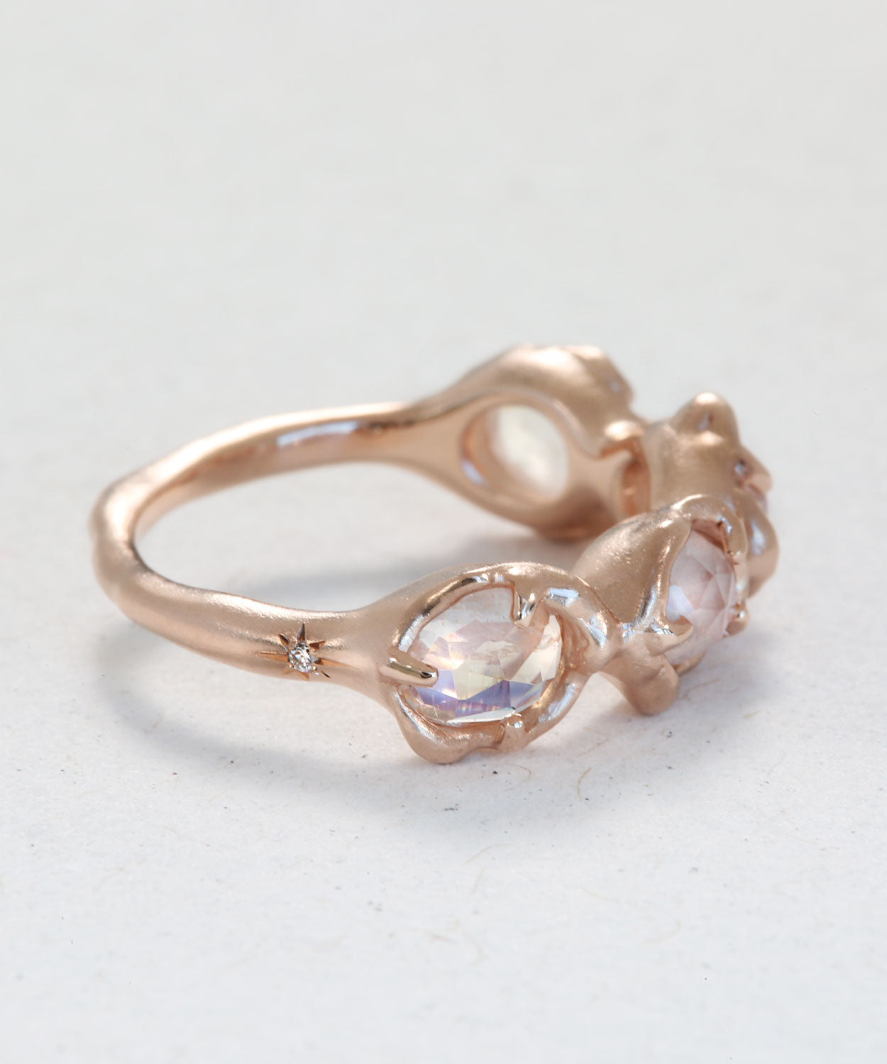 Glittering Lunar Orbit Ring