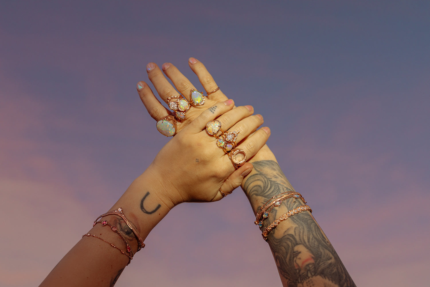 Goddess of All That Is Pink Bracelet