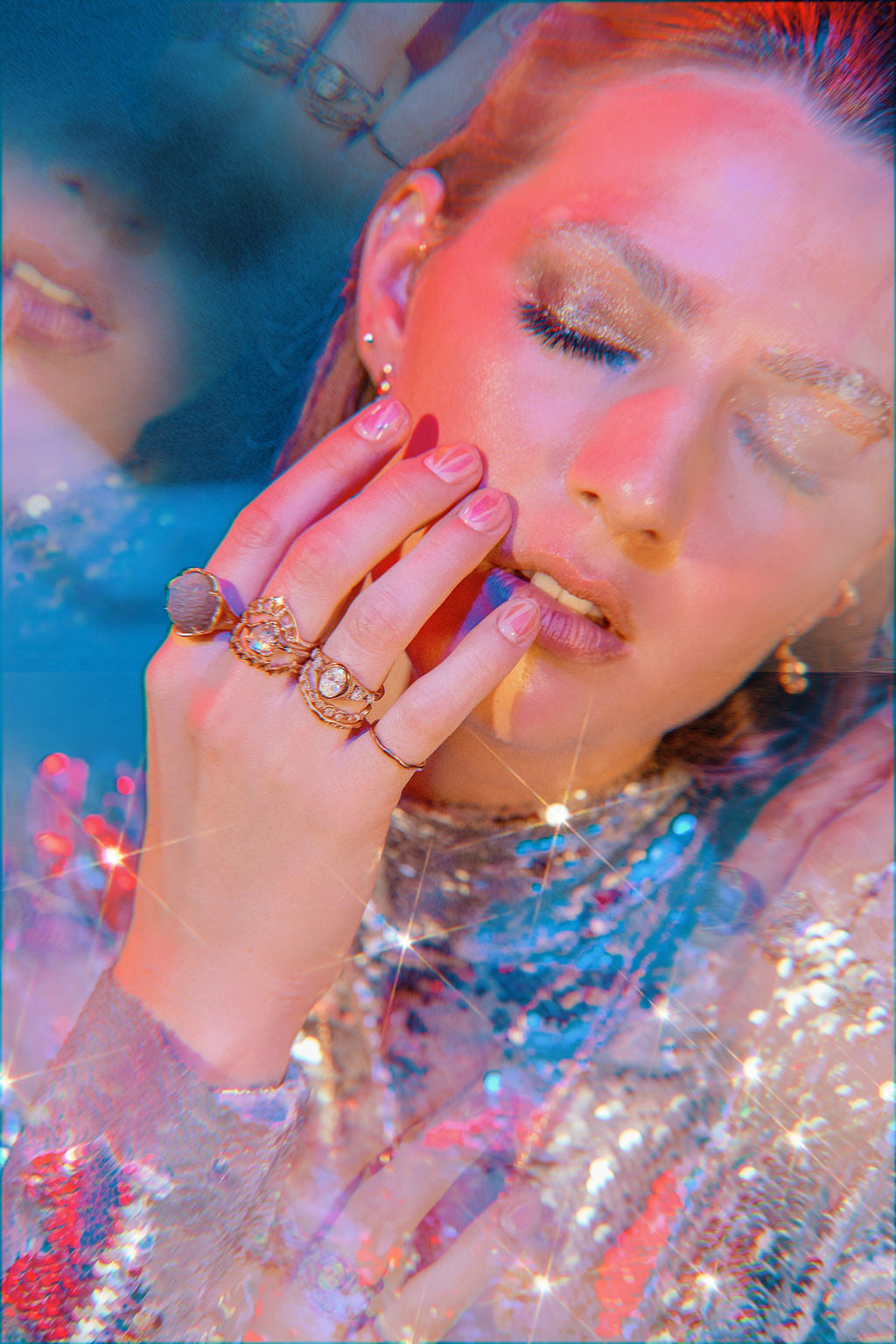 La Fleur del Lune Ring