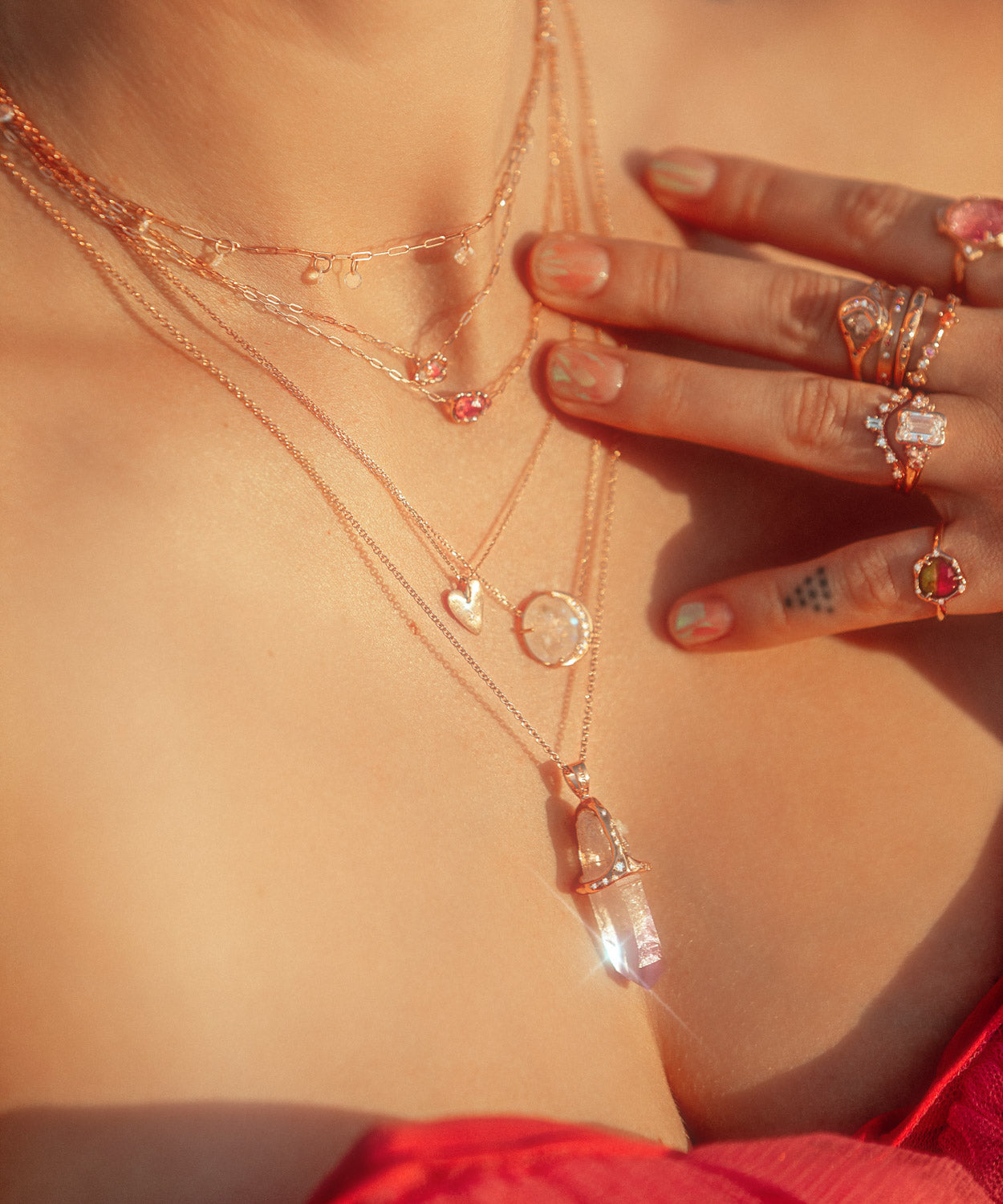 One Of A Kind Tourmaline Necklace 1