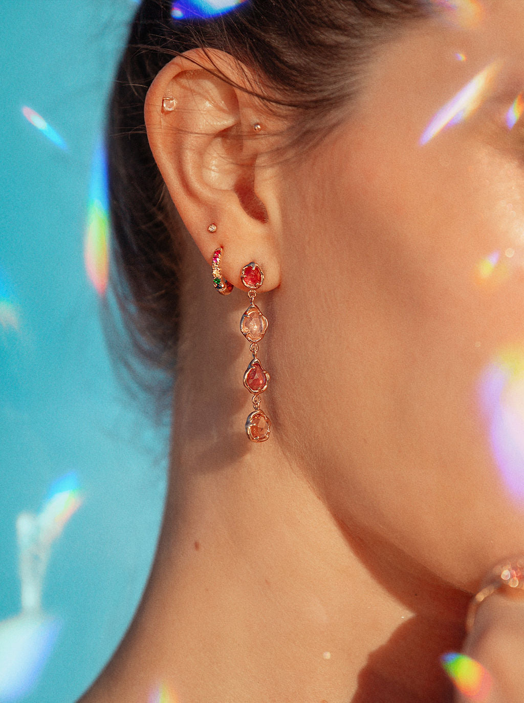 Of The Pinks Dangle Drop Earring