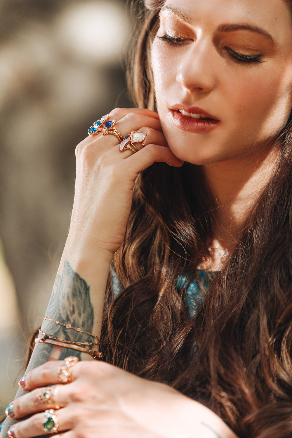 Infinite Love Alexandrite Light Ring