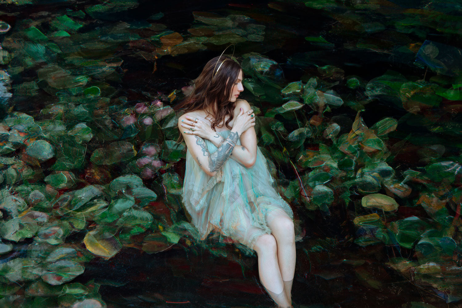 Little Heart Plate Bracelet