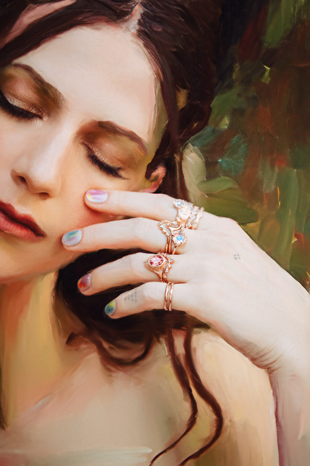 Carousel Diamond Ring
