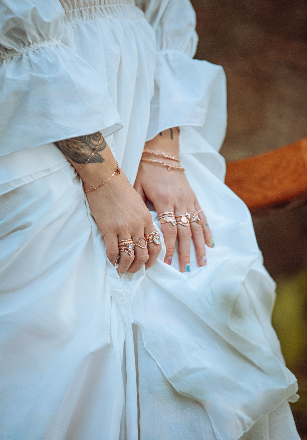 Scalloped Stacking Band