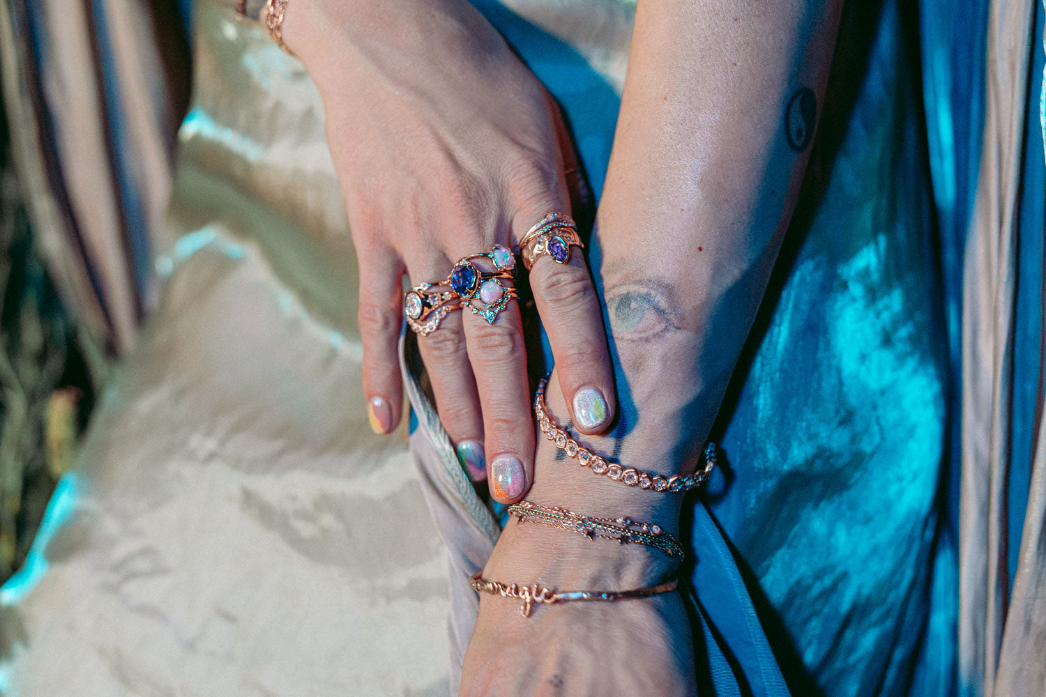 Infinite Love Oval Diamond Engagement Ring