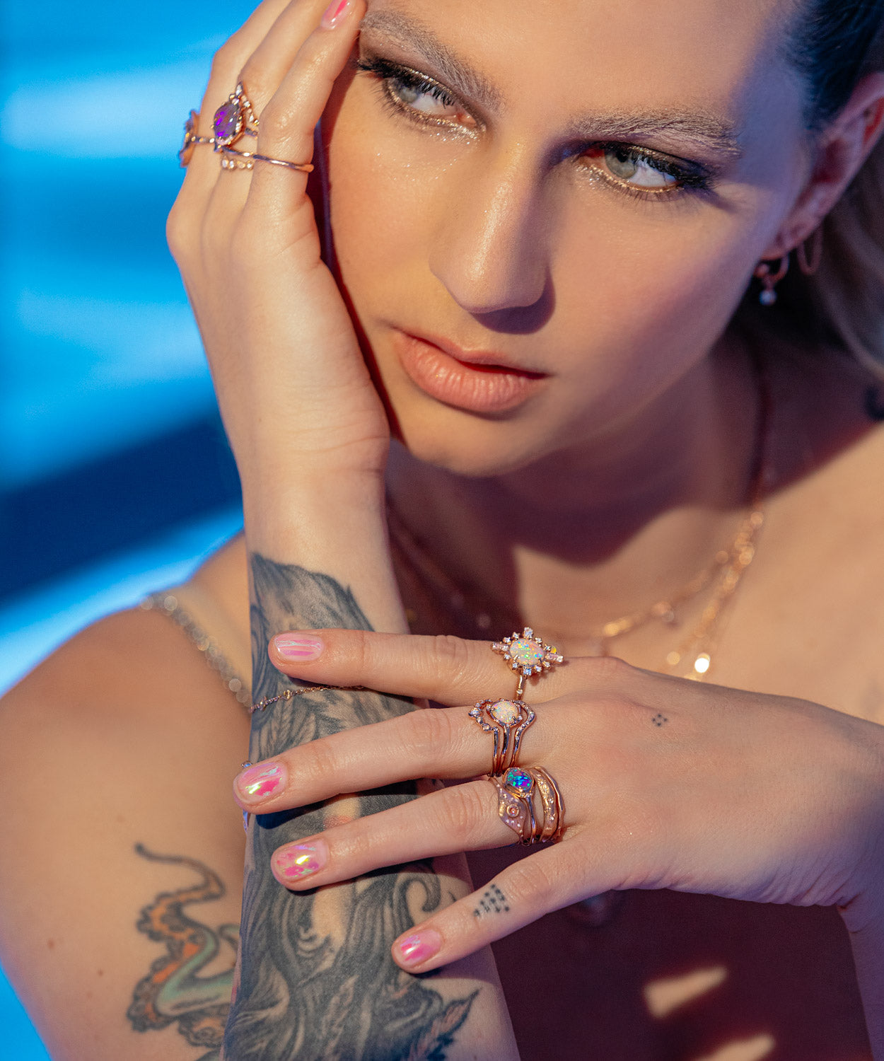 Shooting Star Signet Ring