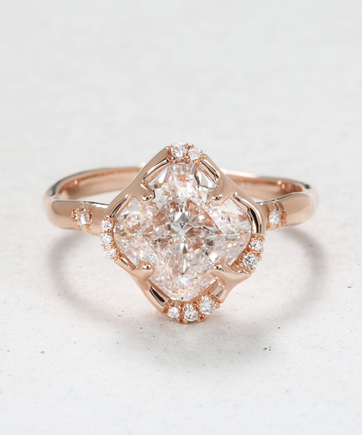 Infinite Love Cushion Diamond Ring