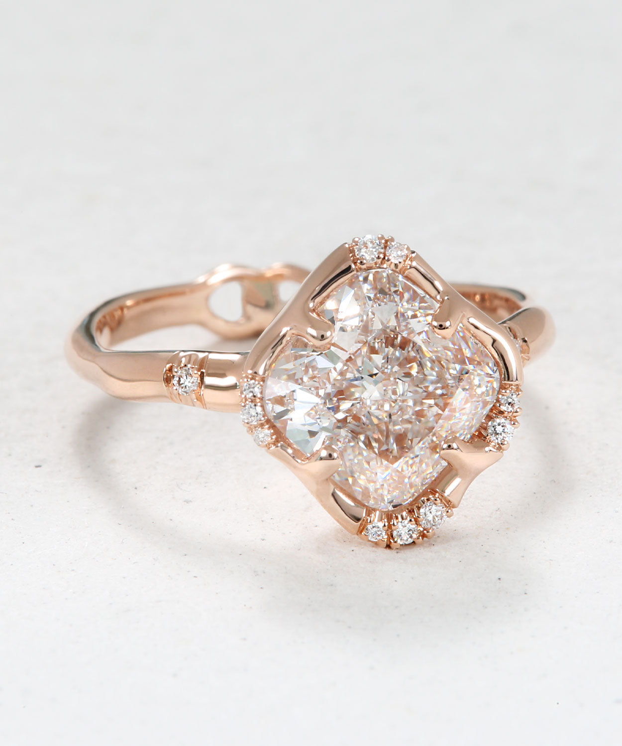 Infinite Love Cushion Diamond Ring