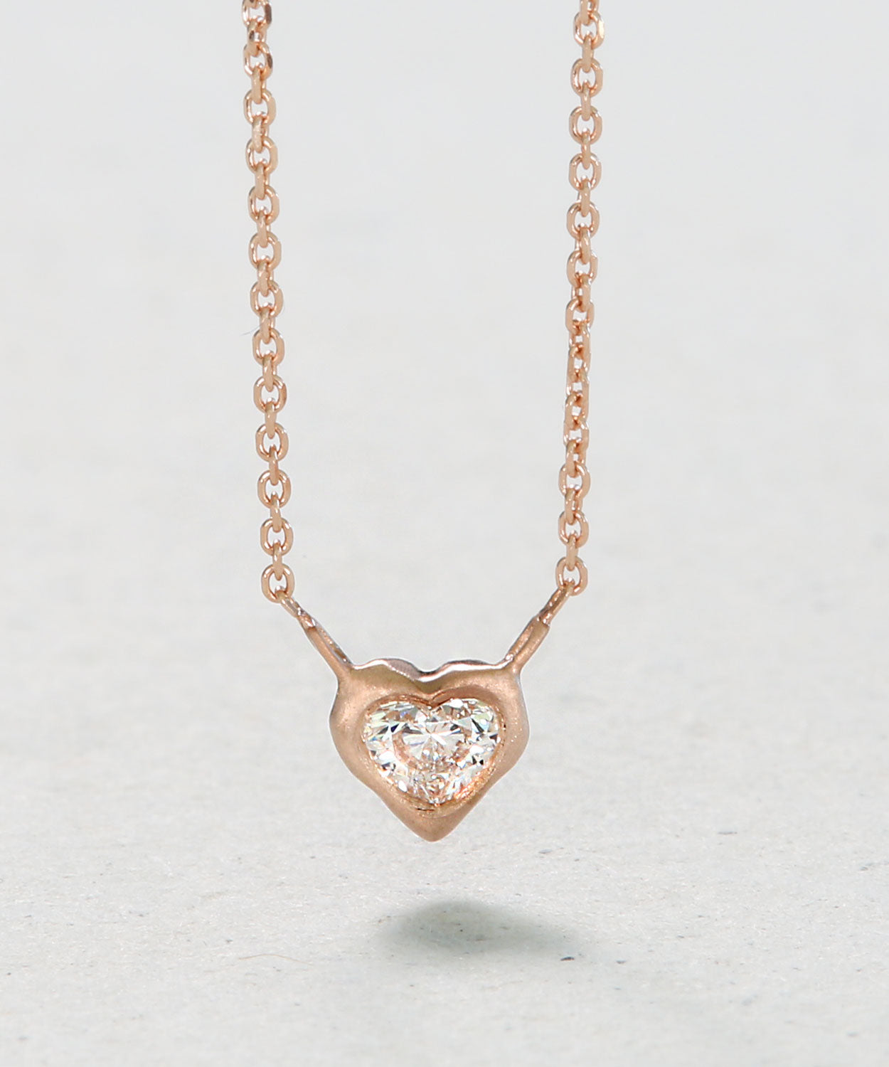 Our Diamond Heart Necklace