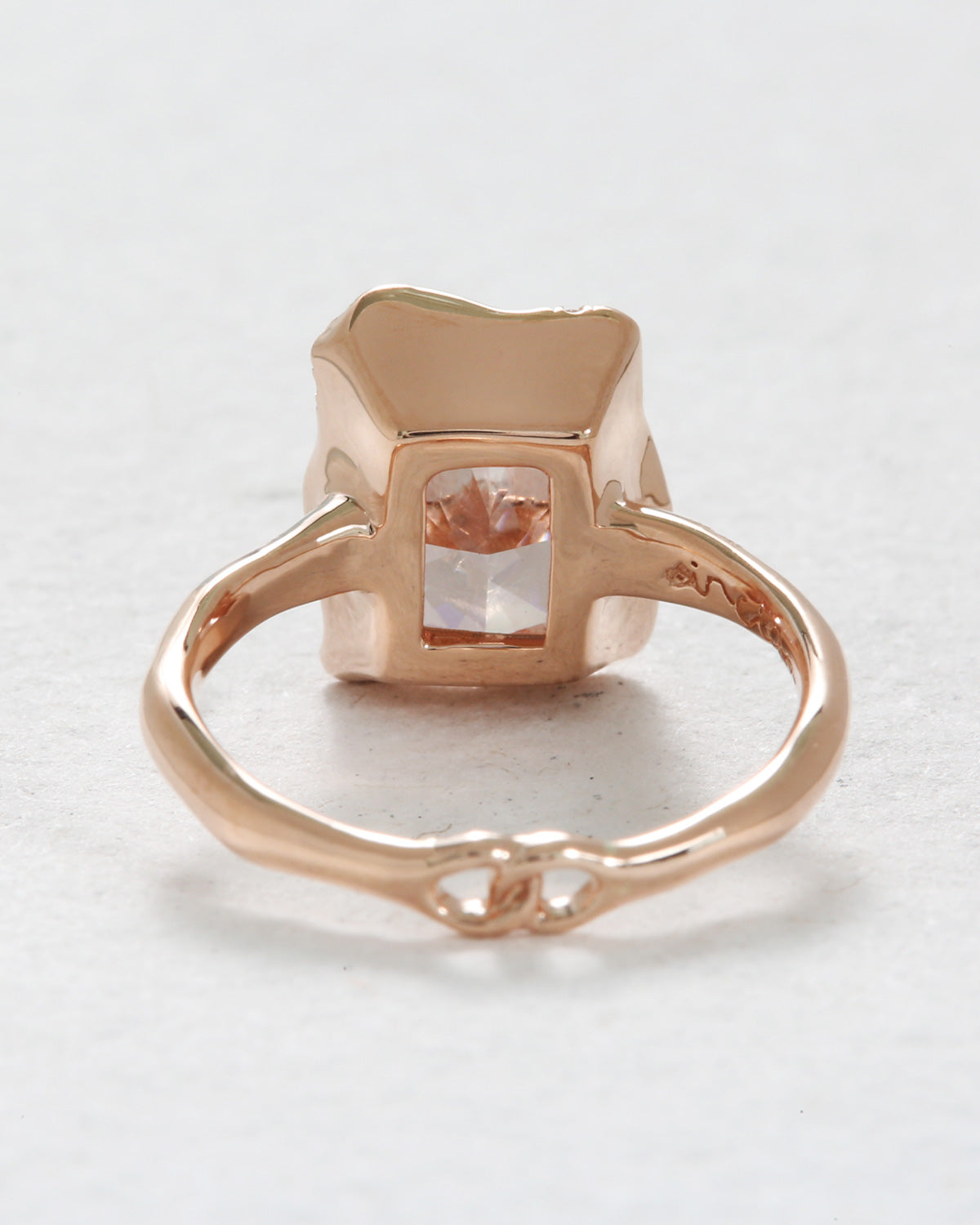 Shimmering Pink Diamond Engagement Ring