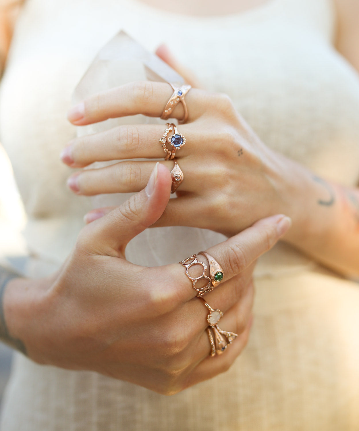 Shooting Star Signet Ring