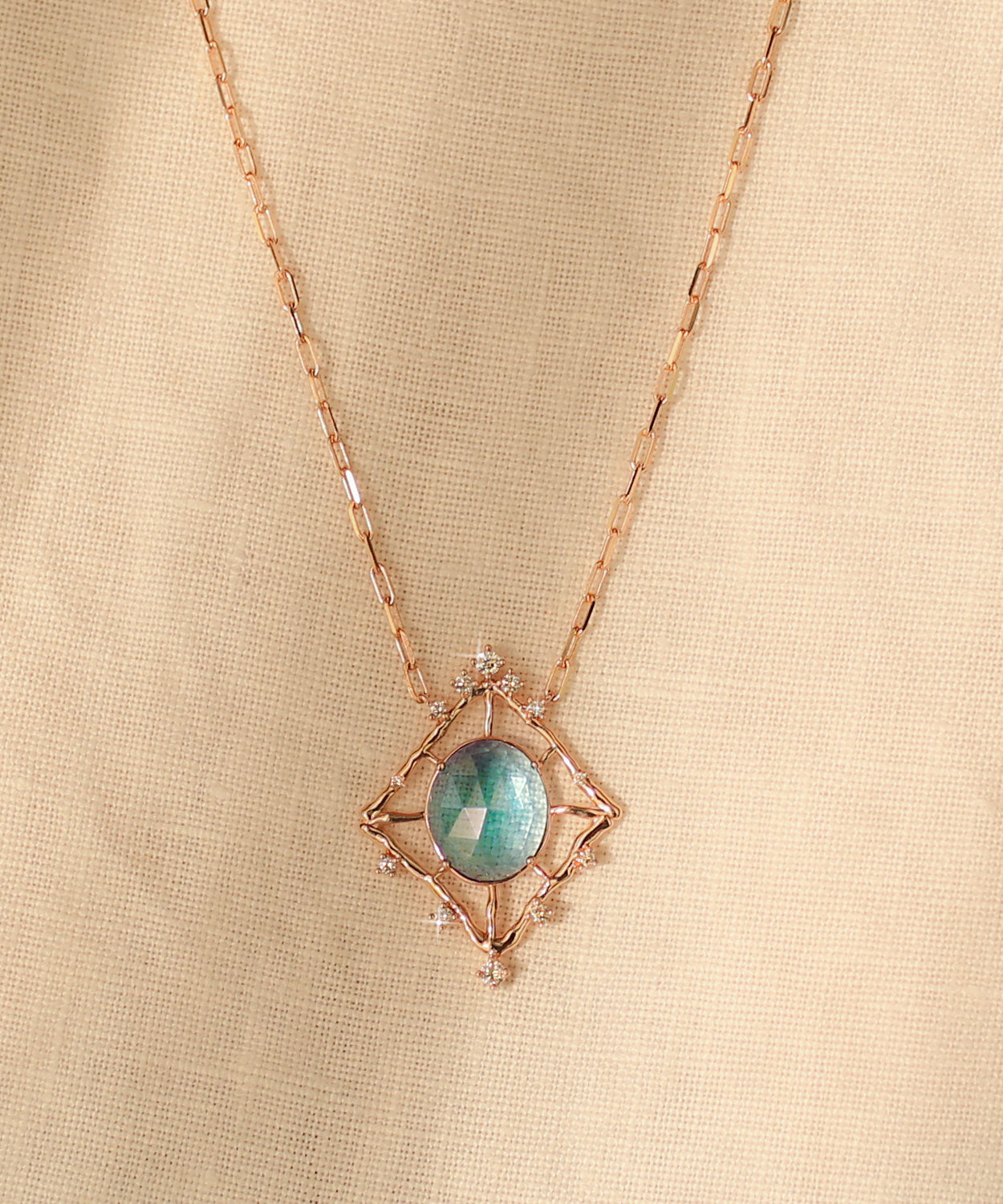 Celestial Halo Burst Necklace