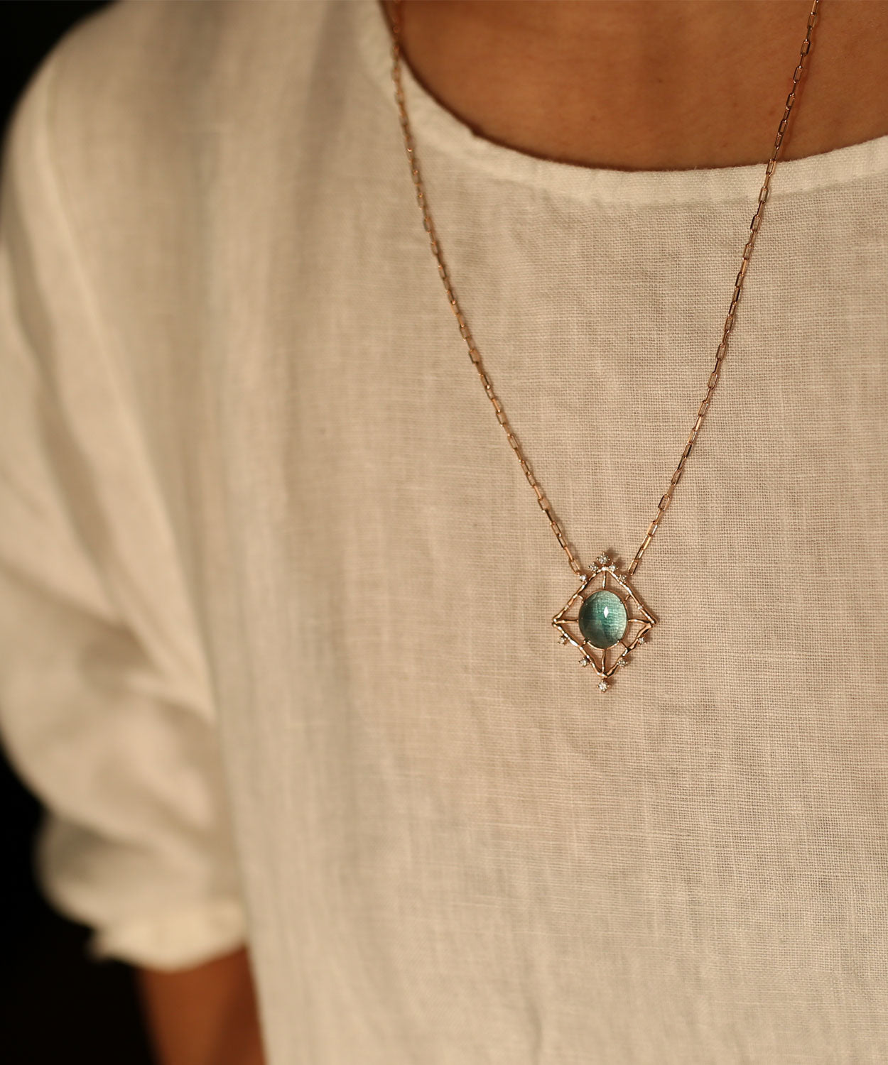 Celestial Halo Burst Necklace