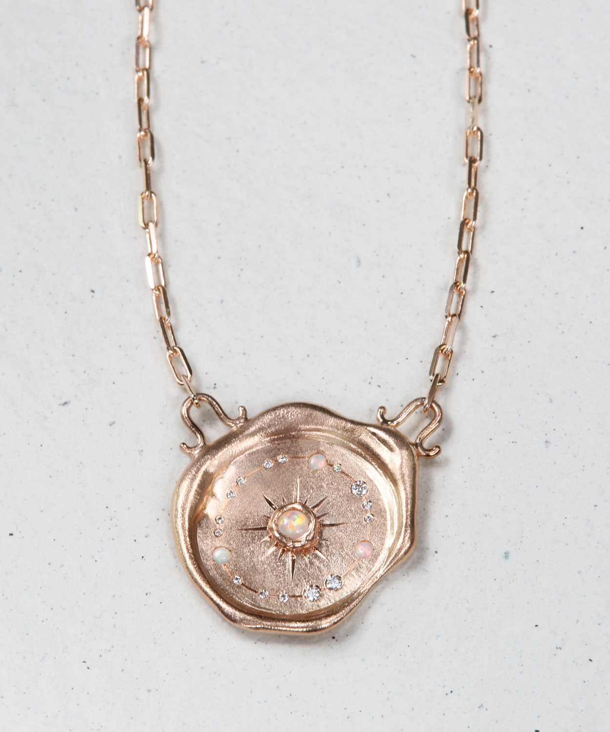 Celestial Sun Dial Necklace