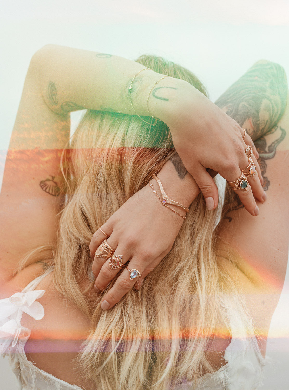 Infinite Love Aquamarine Ring