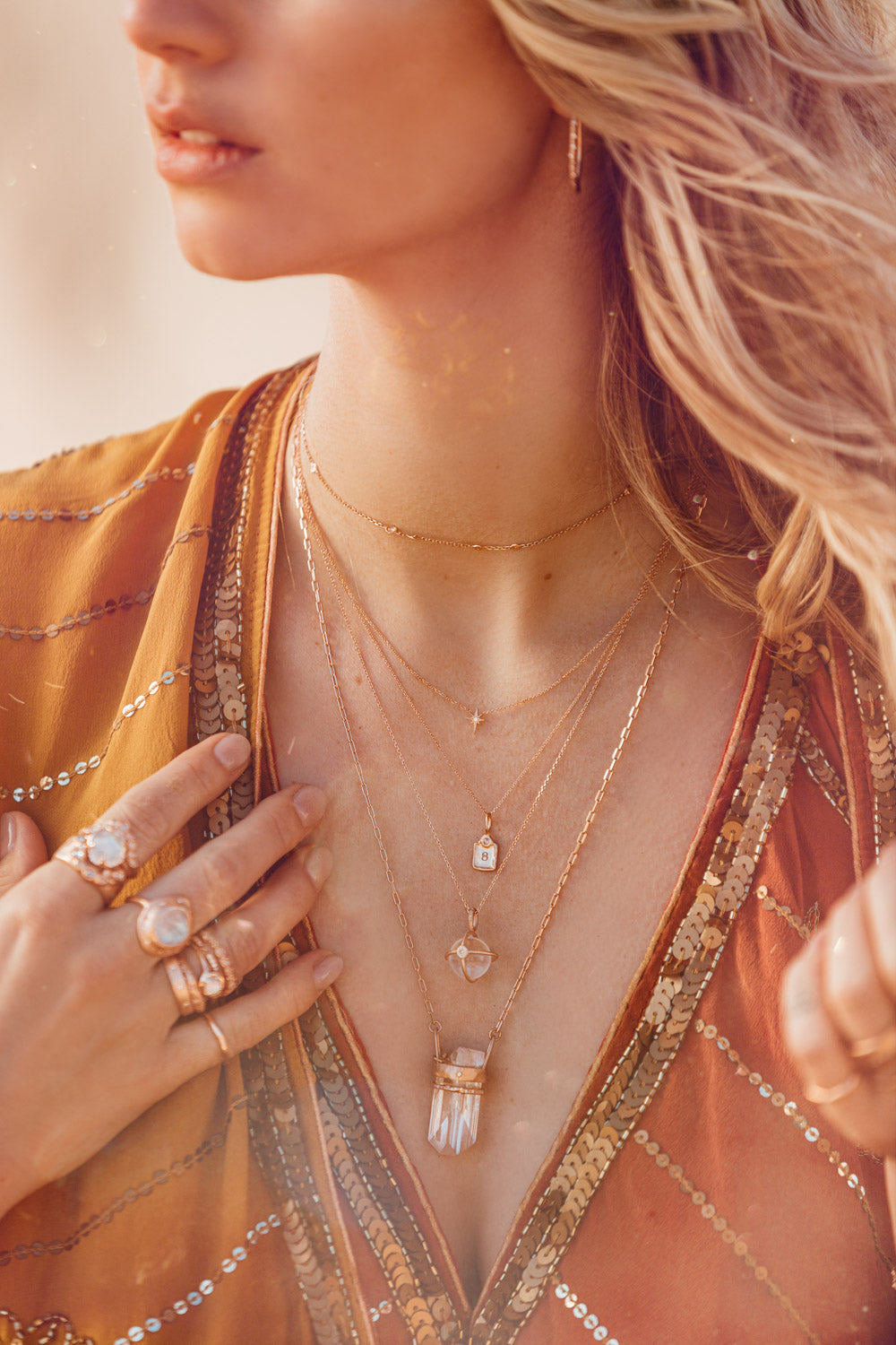 Glowing Orb Necklace
