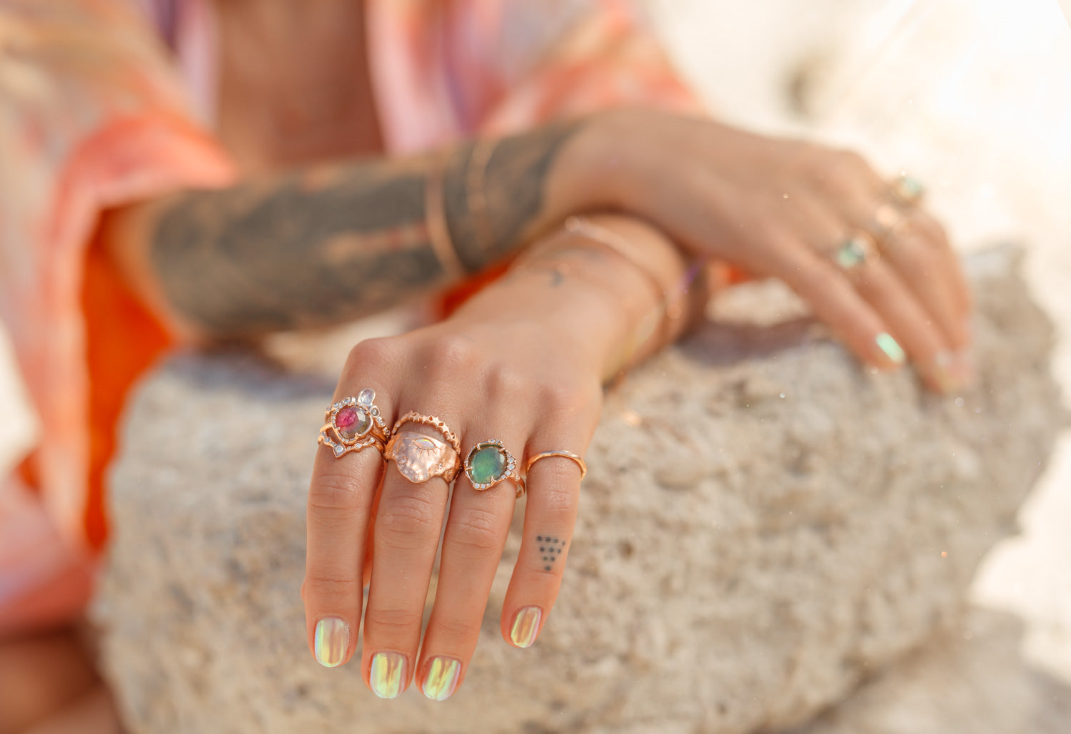 Our Cosmic Garland Ring