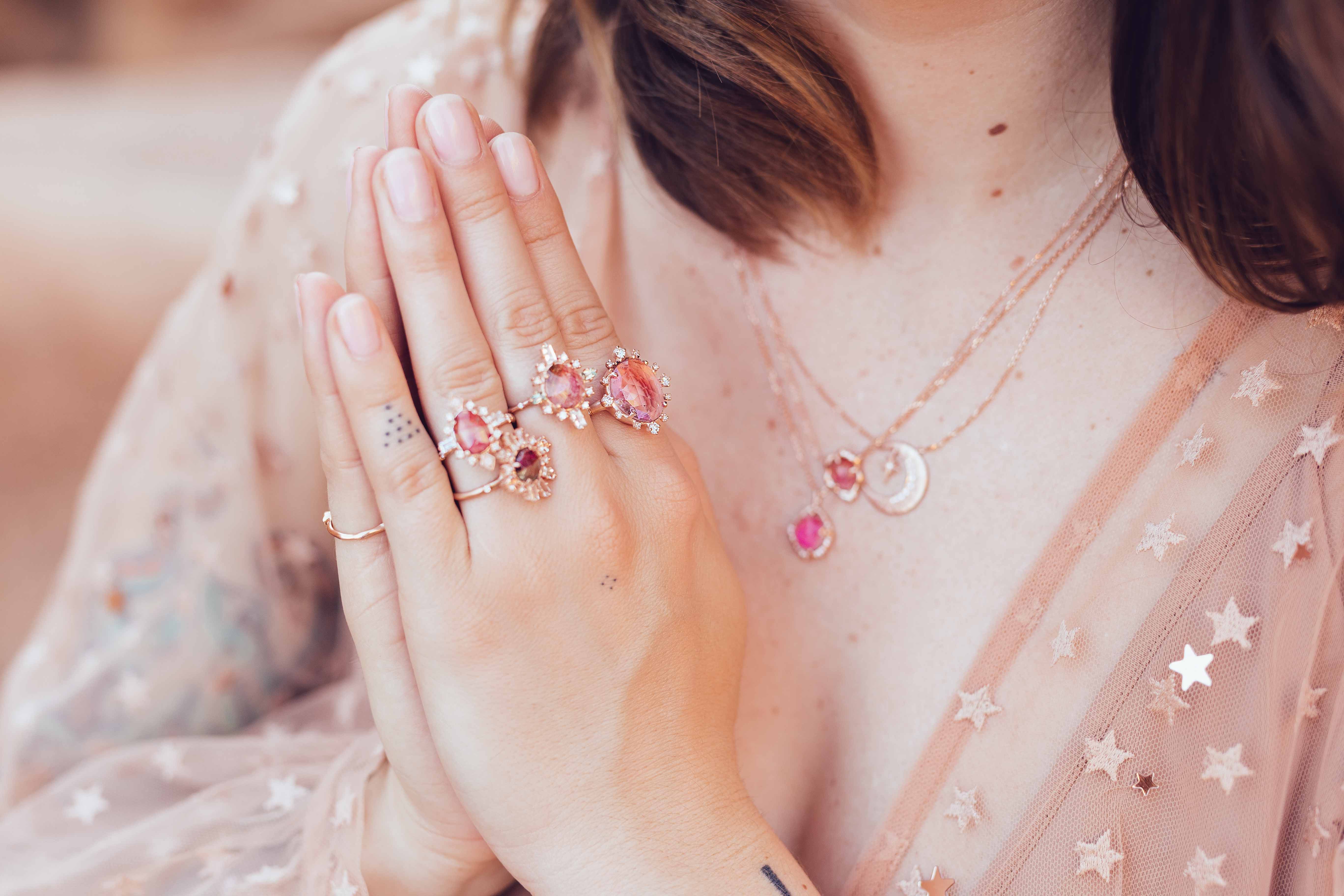 Starry Moon Necklace