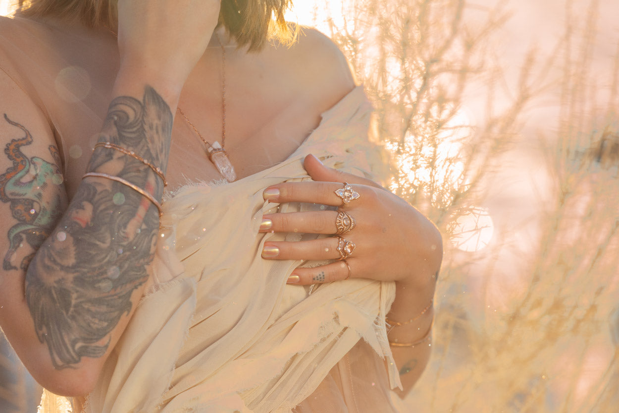 Infinite Love Cushion Ring