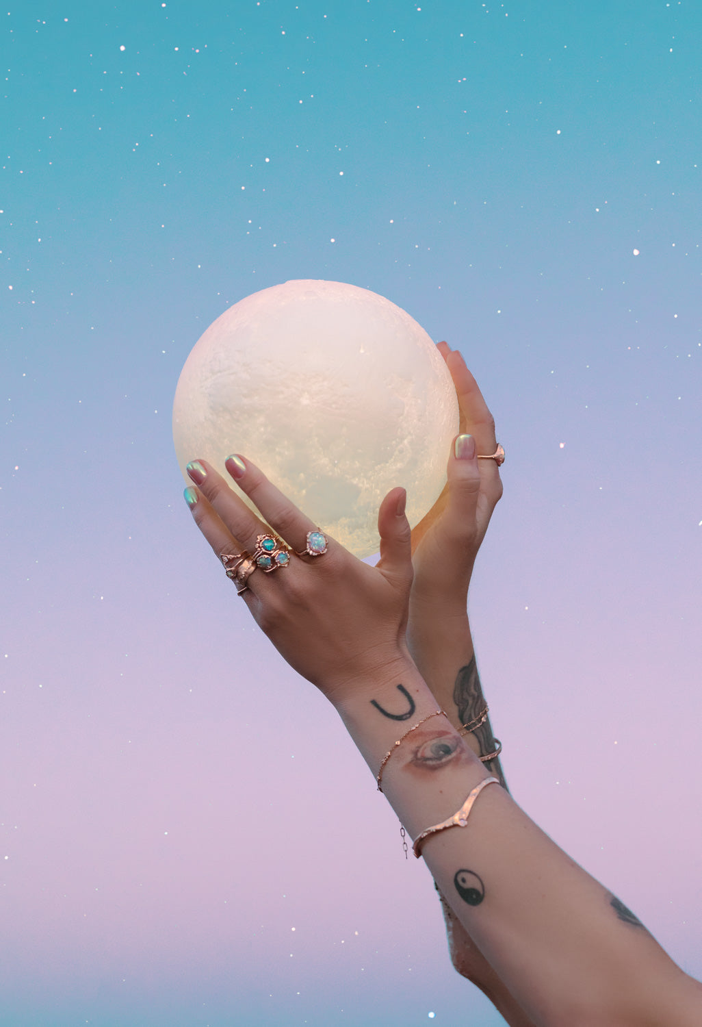 Stardust Ethiopian Opal Ring