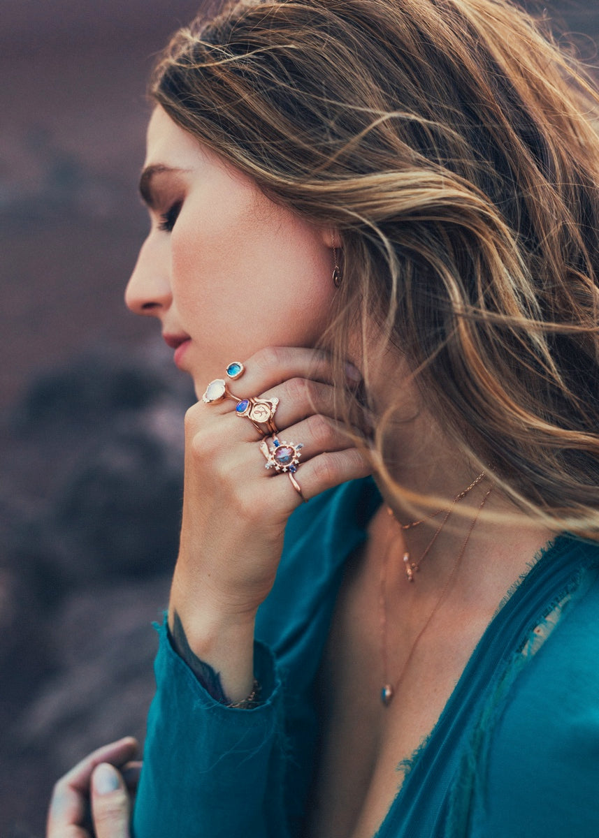 Celestial Plate Earrings