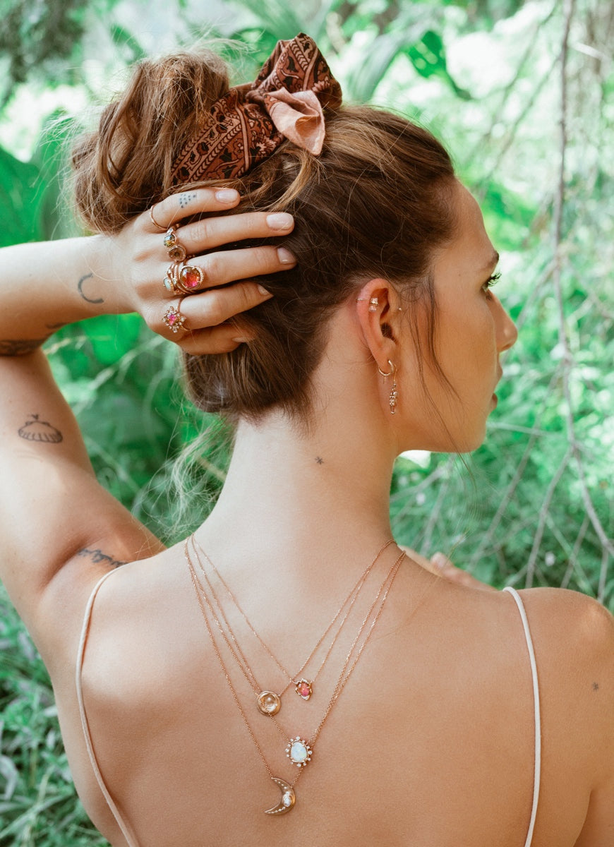 Radiant Tourmaline Necklace