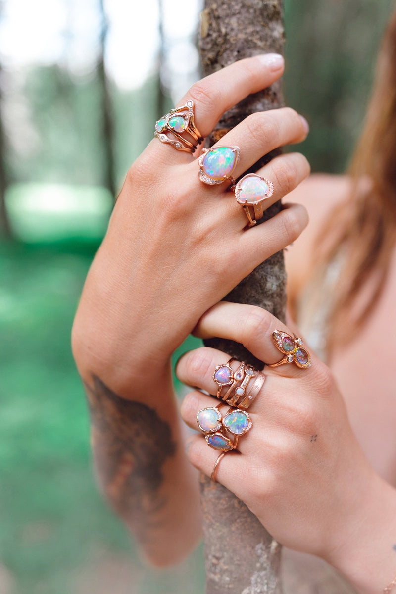 Carousel Diamond Ring