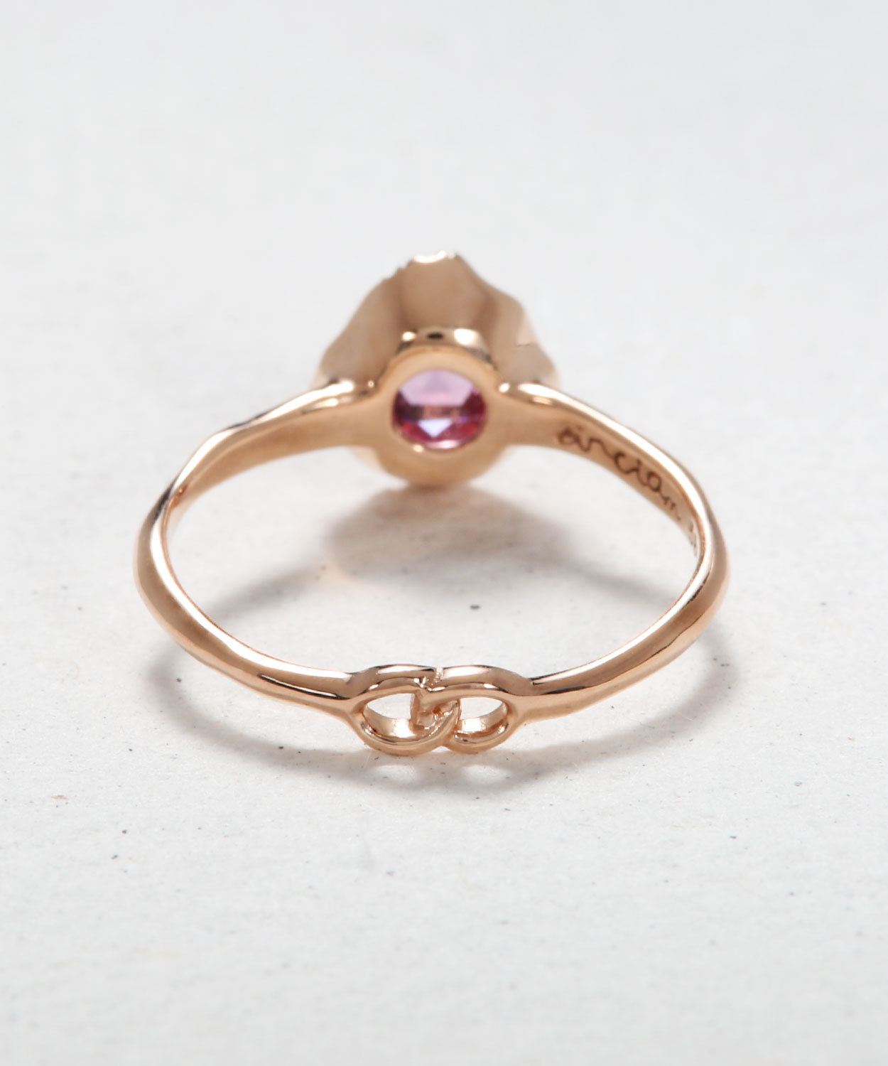 Infinite Love Pink Sapphire Ring