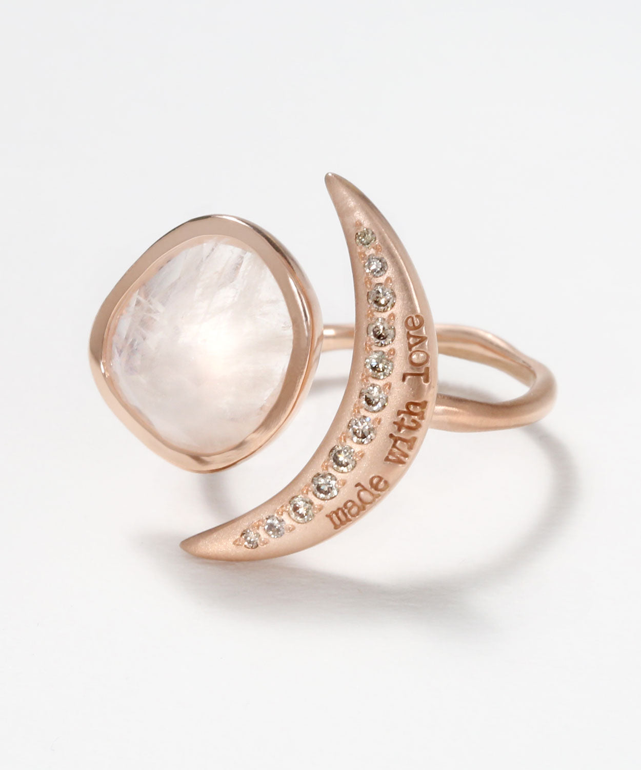 Luna Engraved Ring
