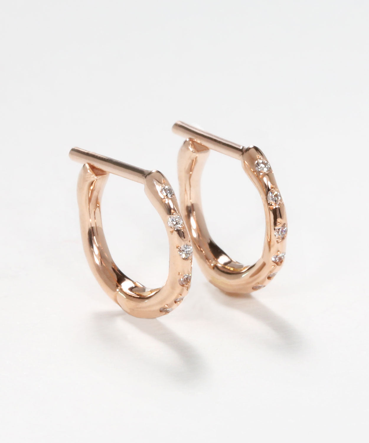 Melted Hoop Earrings