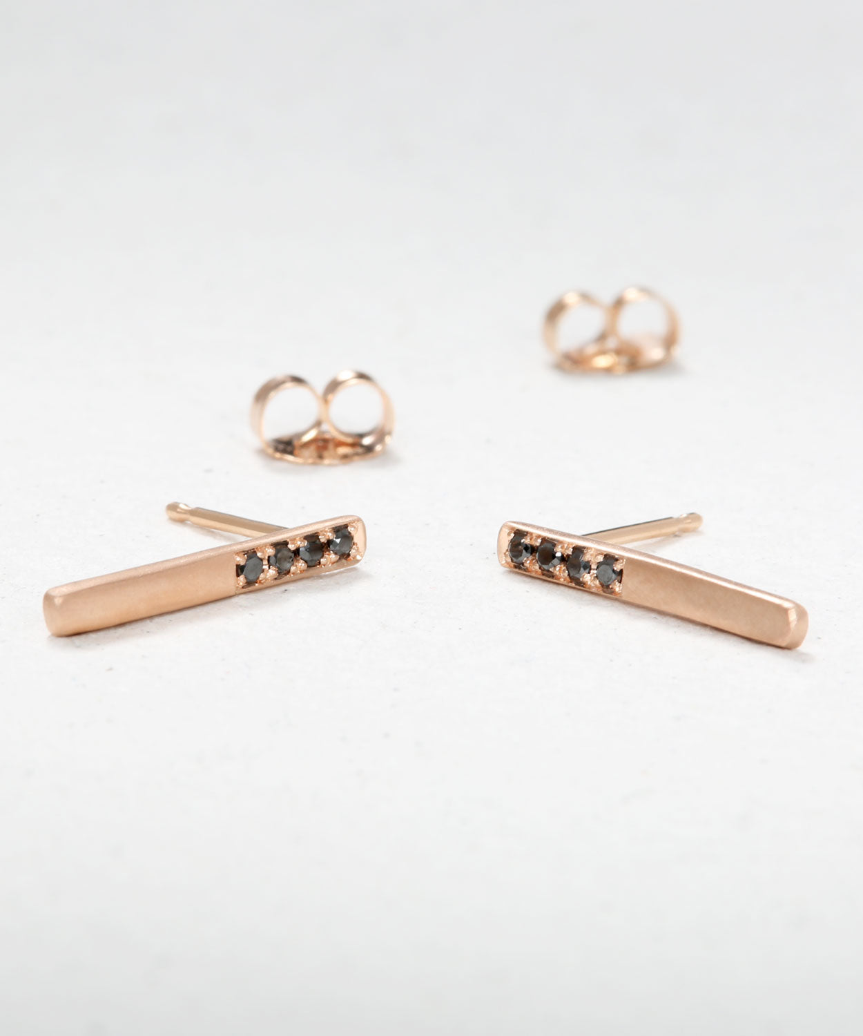 Pave Bar Earrings