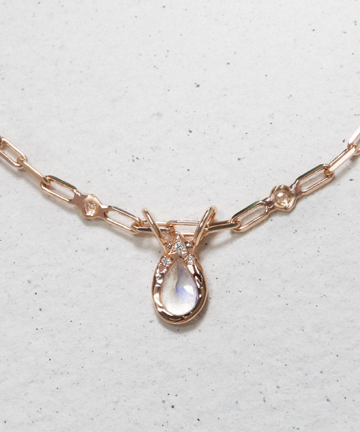 Pear Shape Moonstone Bracelet