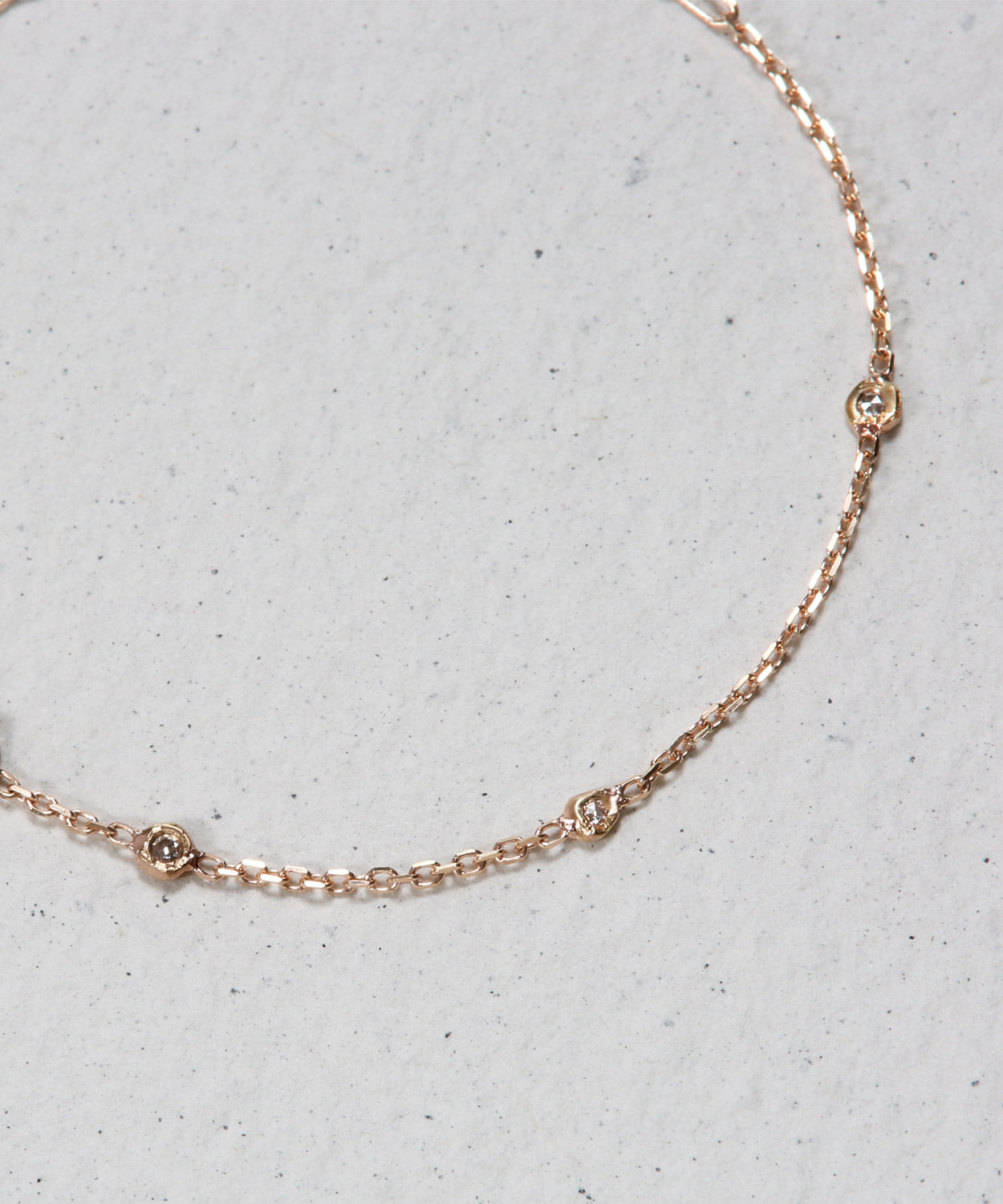 Rose Cut Diamond Bracelet