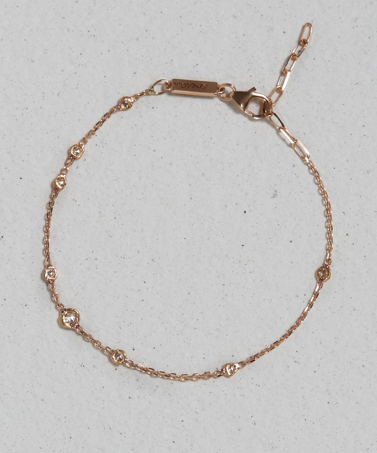 Rose Cut Diamond Bracelet