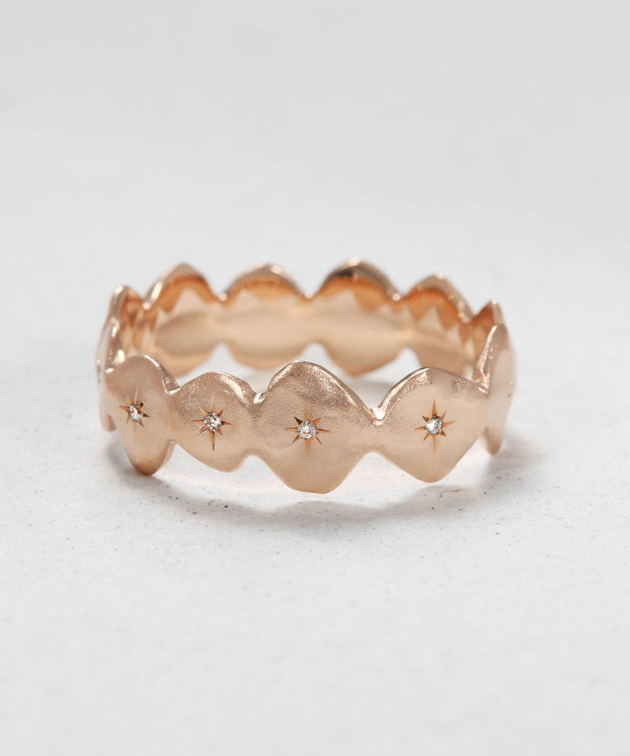 Scalloped Star Band