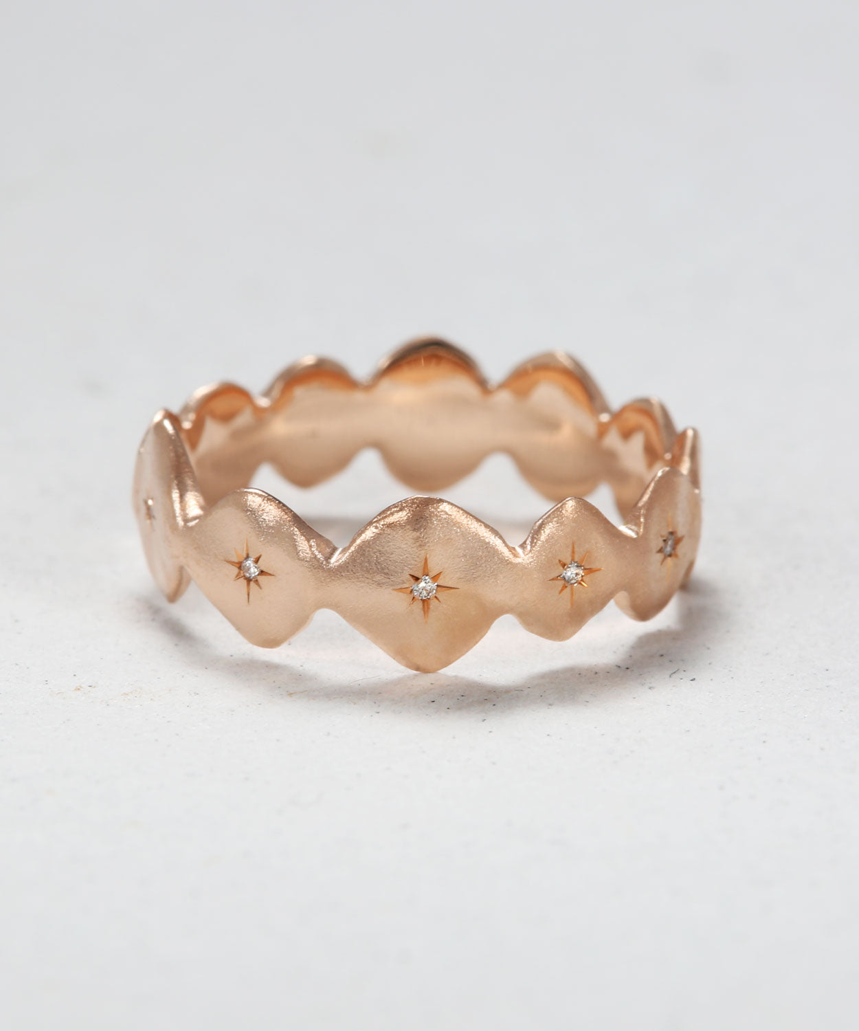 Scalloped Star Band