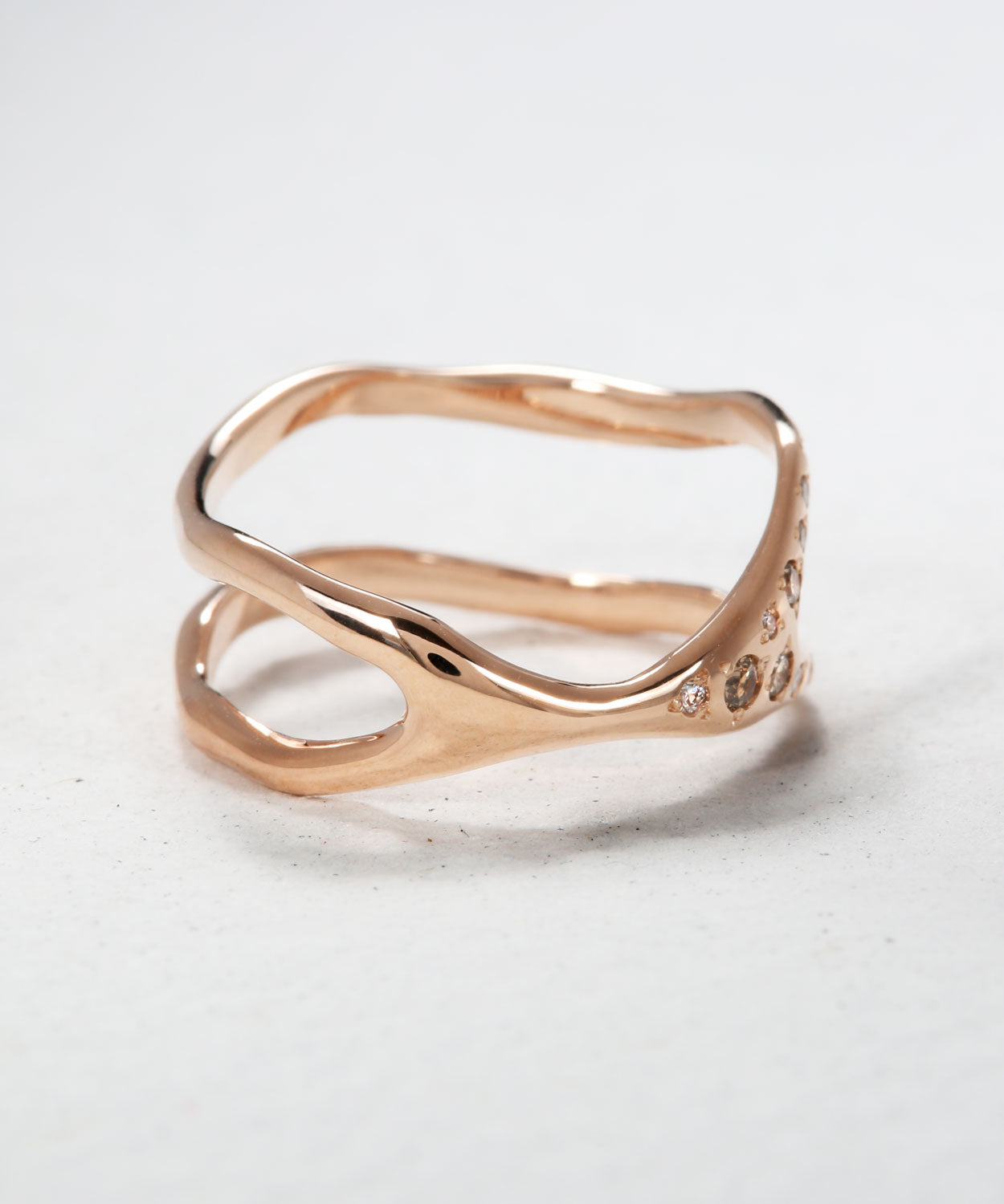 Sculpted Wheel Ring