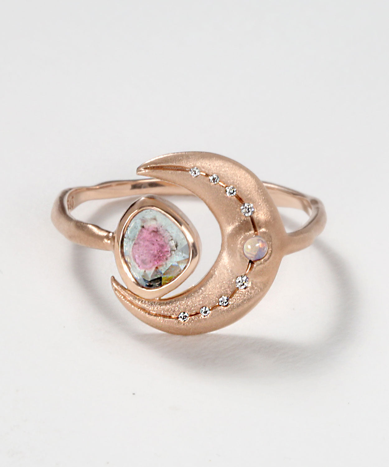 Shimmering Moon Ring