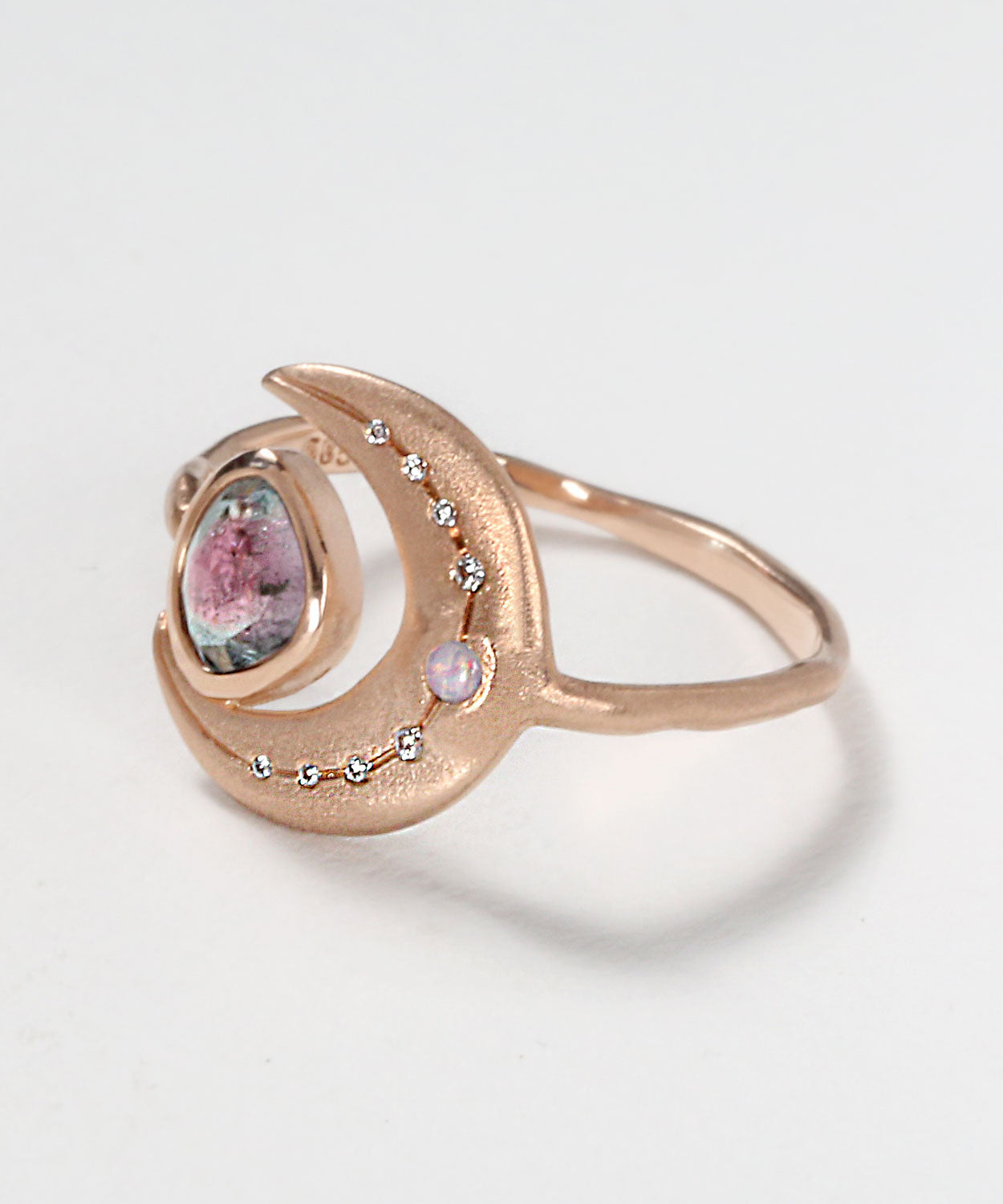 Shimmering Moon Ring