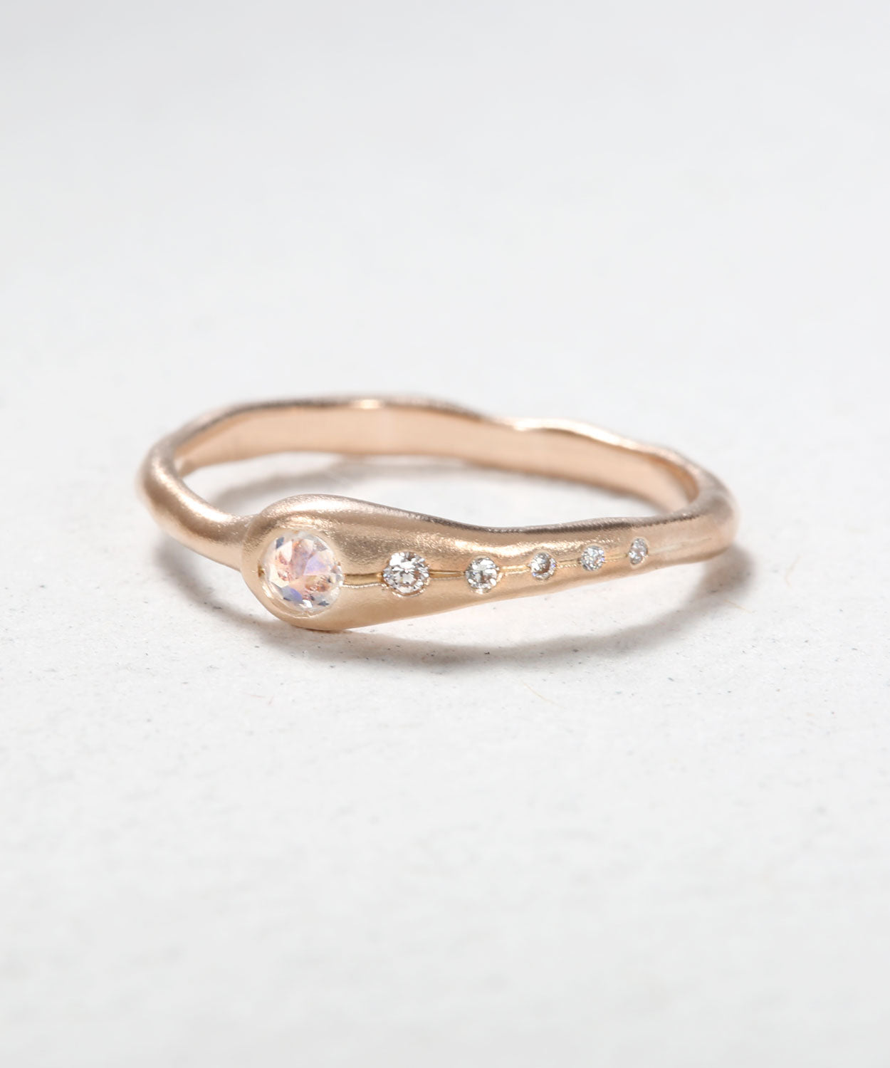 Shooting Light & Stars Ring