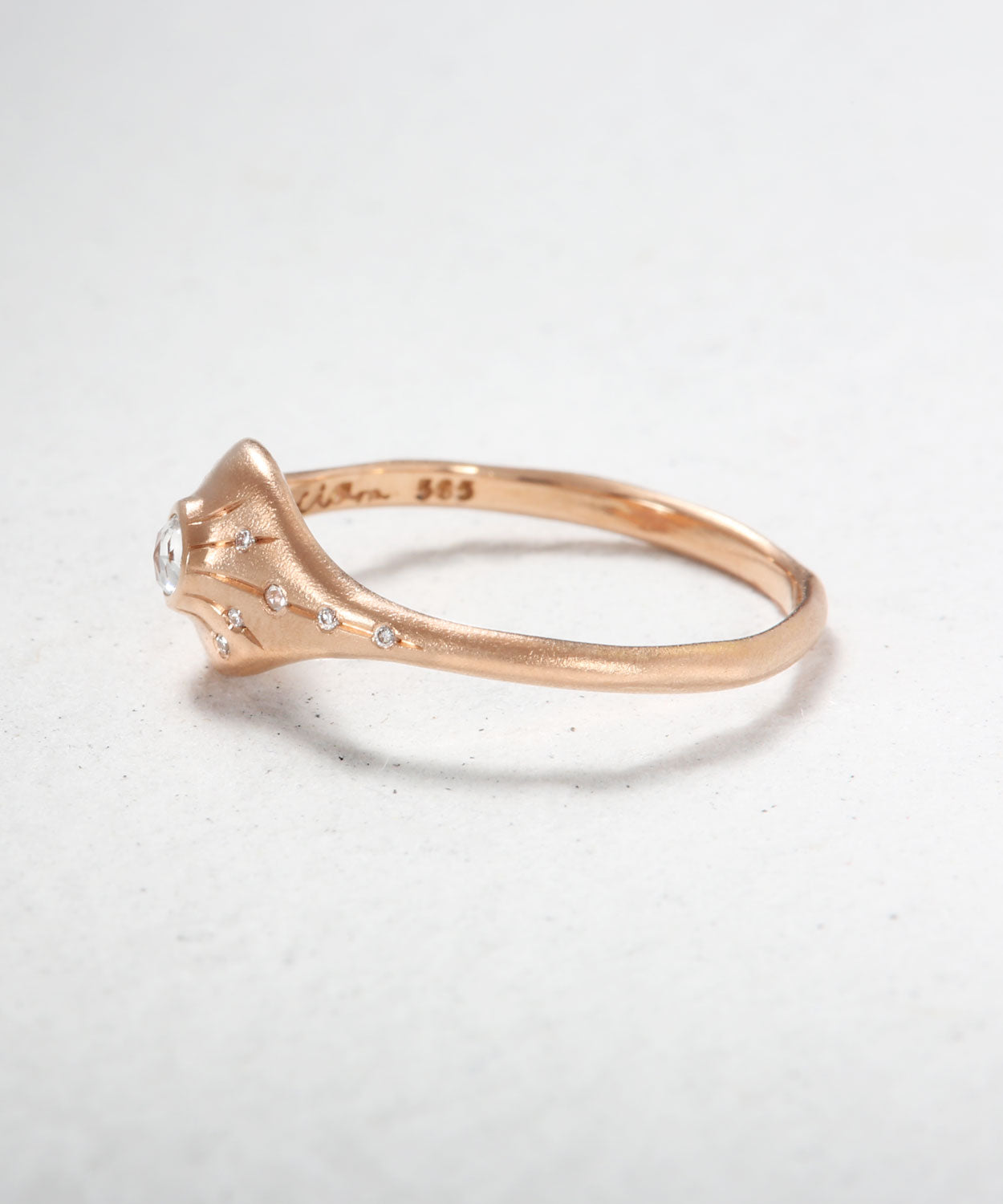 Shooting Star Signet Ring