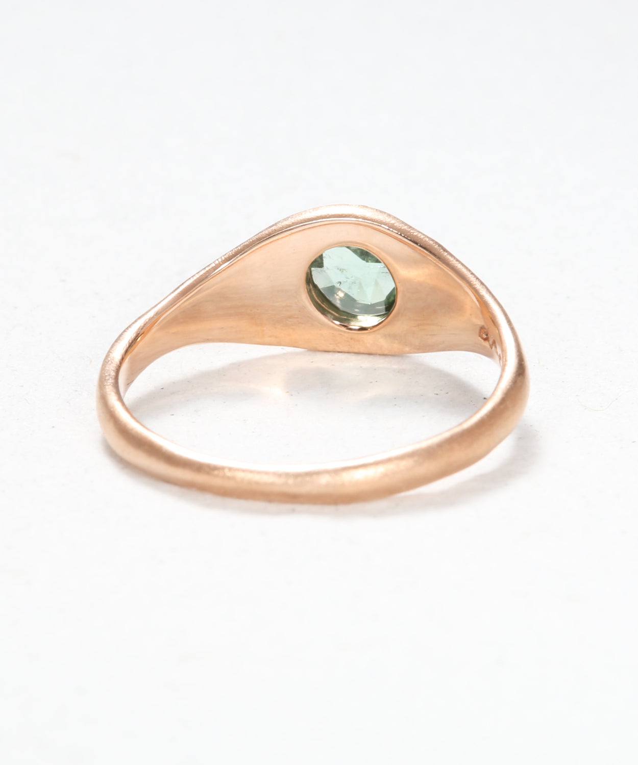 Star Etched Signet Ring